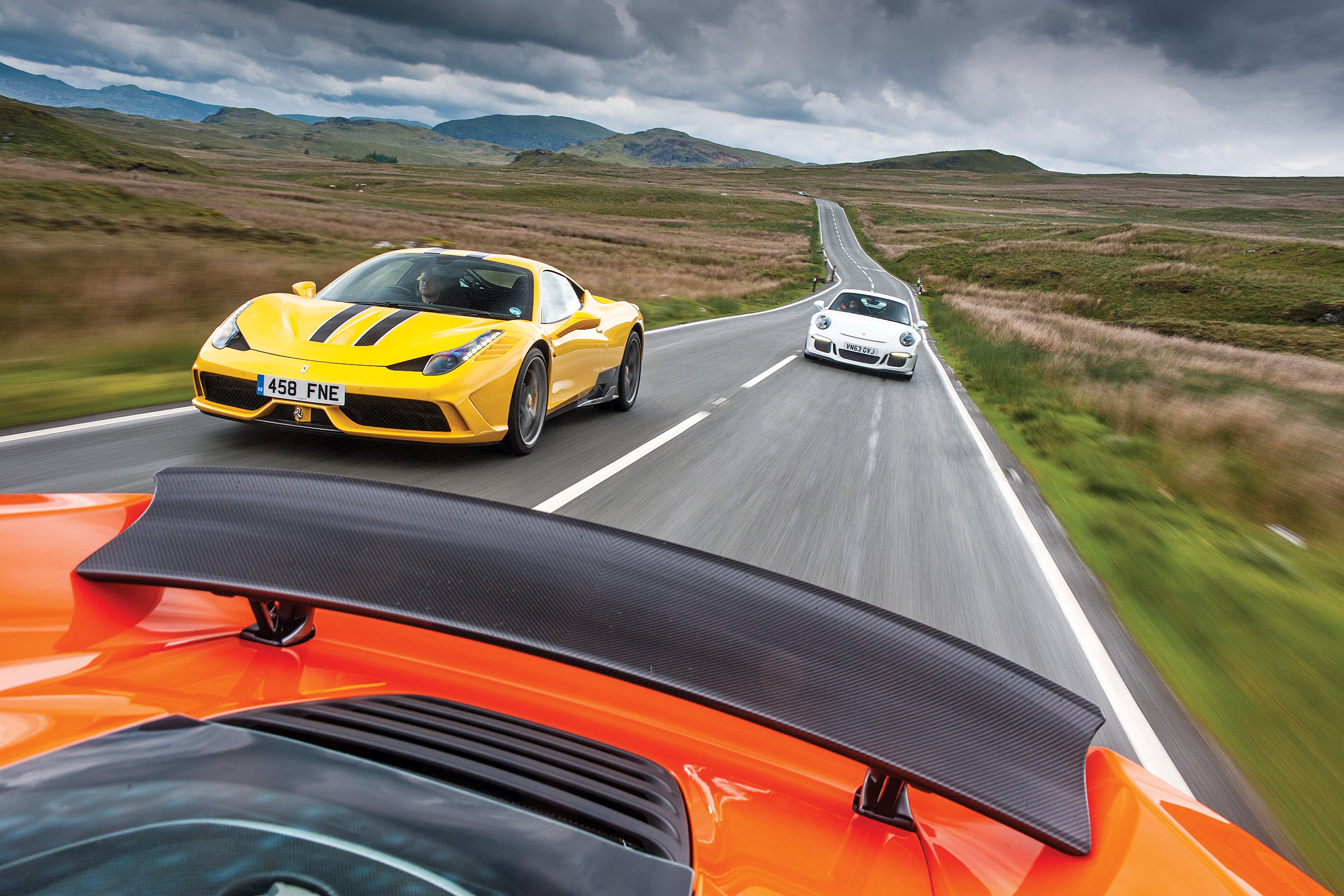 Porsche GT3, Ferrari, McLaren group - GT3 650S
