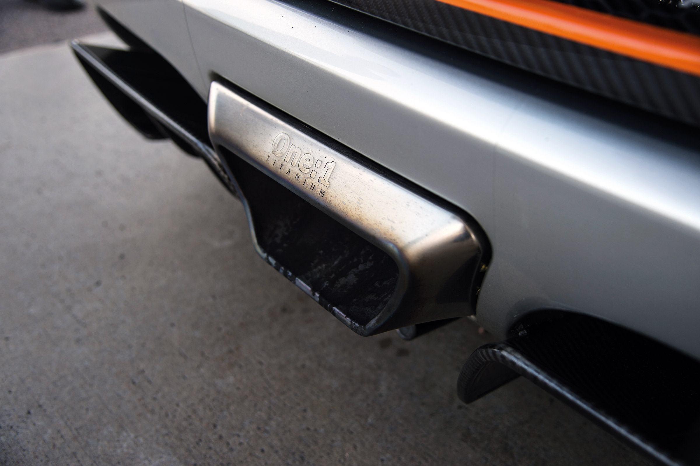 Koenigsegg One:1 - Exhaust