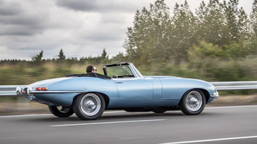 Jaguar E-type Zero side