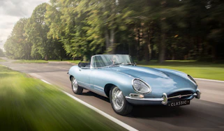 Jaguar E-type Zero front