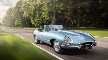 Jaguar E-type Zero front