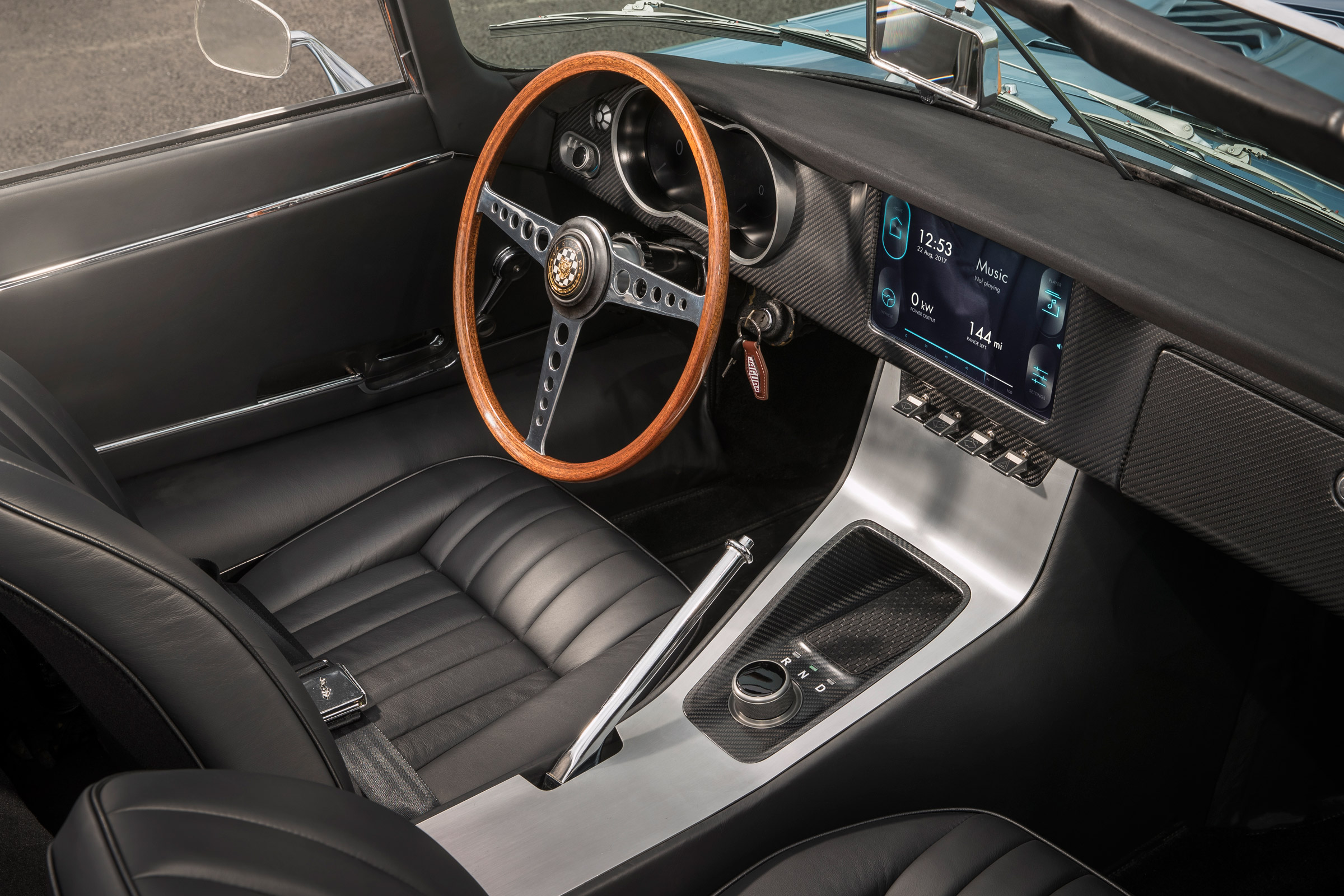 Jaguar E-type Zero interior