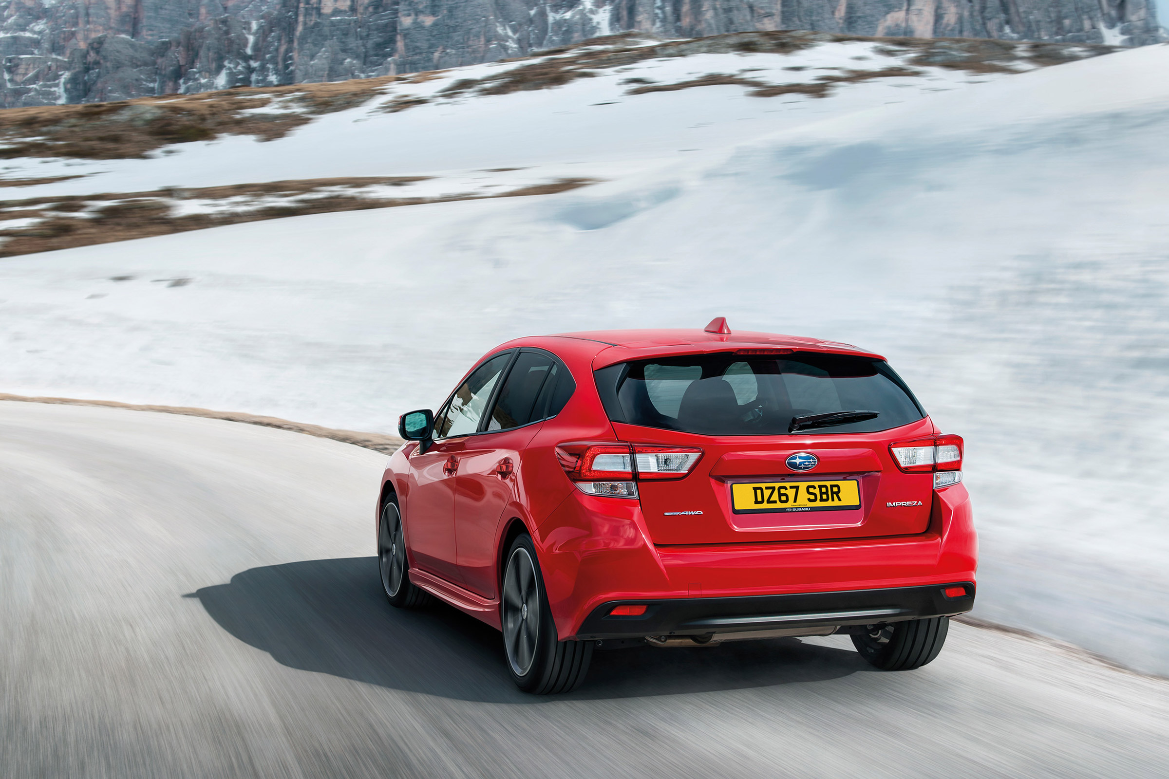 Subaru Impreza Hatch - rear quarter