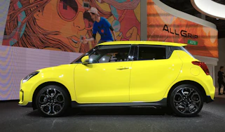 Suzuki Swift Sport frankfurt motor show side