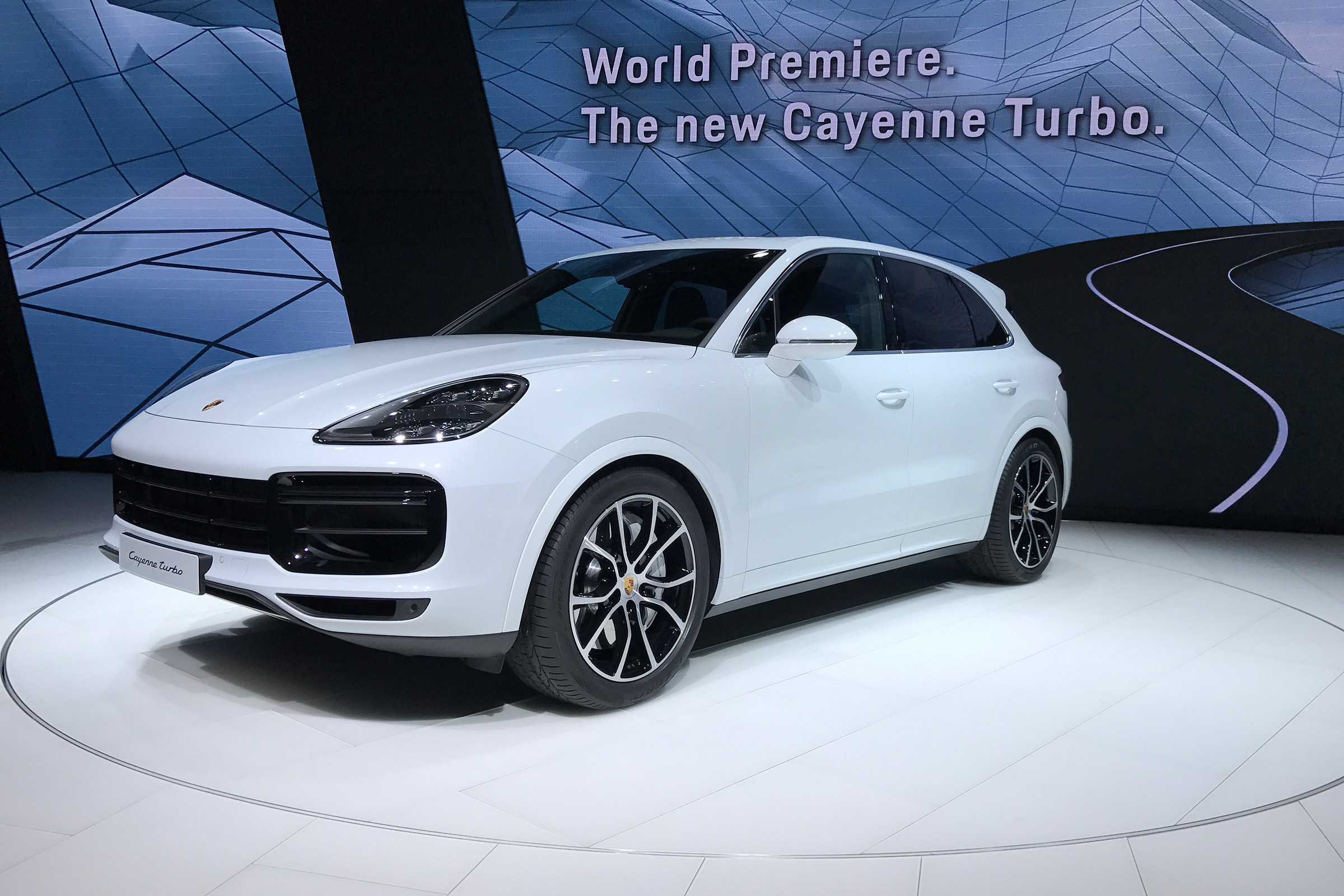 Porsche Cayenne Turbo live 