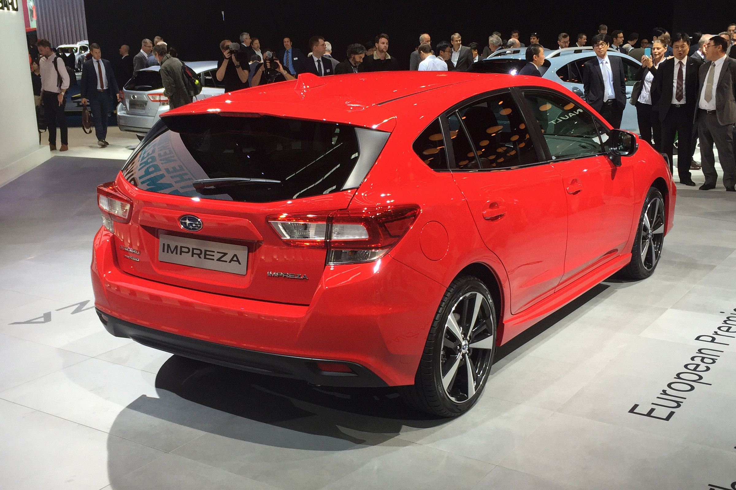 Subaru Impreza Hatch live - rear