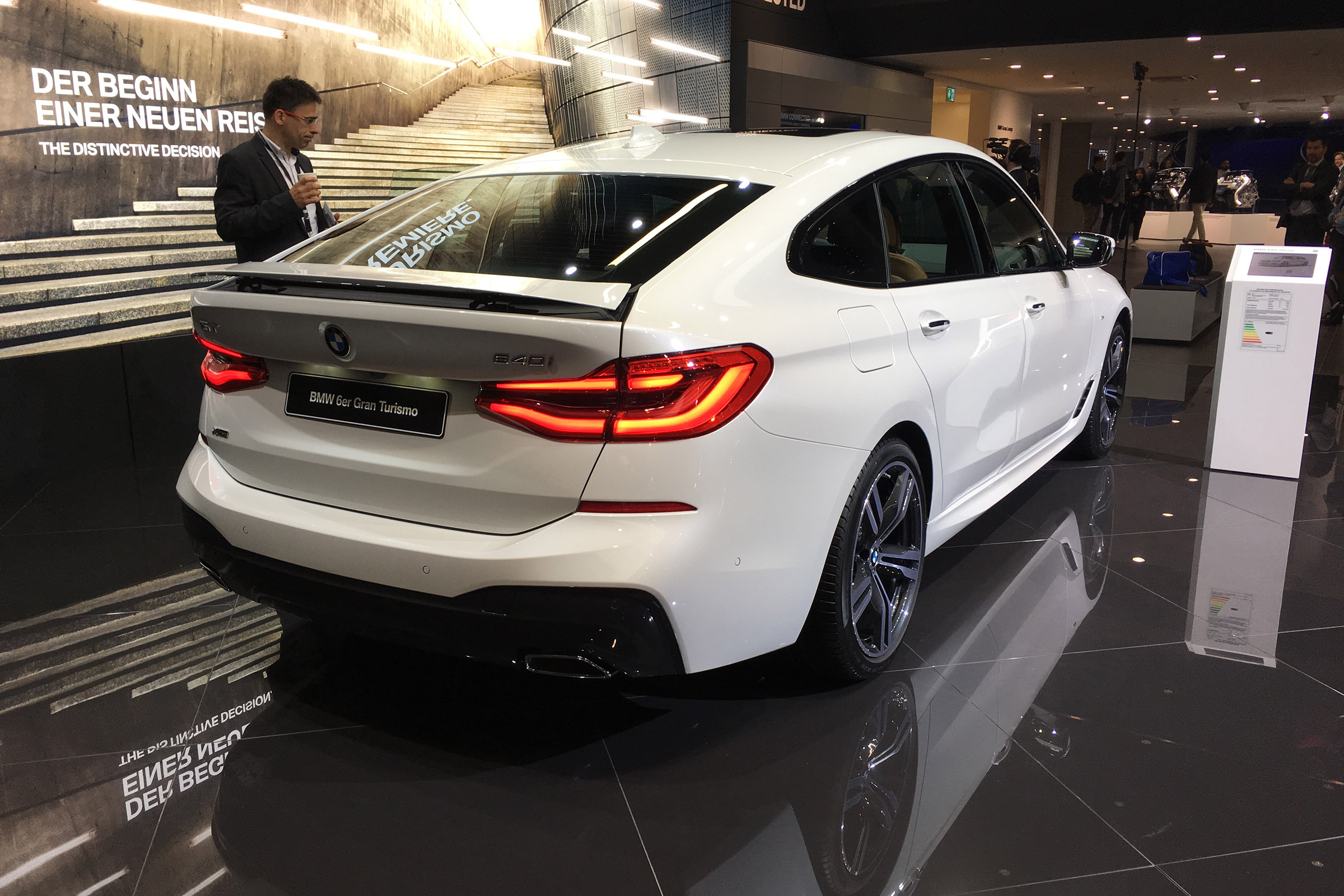 BMW 6-series GT live - rear