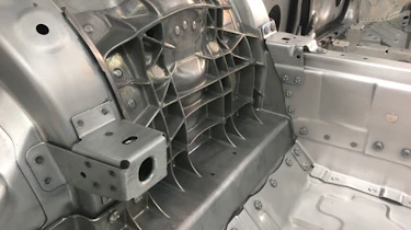 2018 Porsche Cayenne aluminium body casting