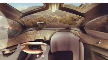 Jaguar Future Type interior