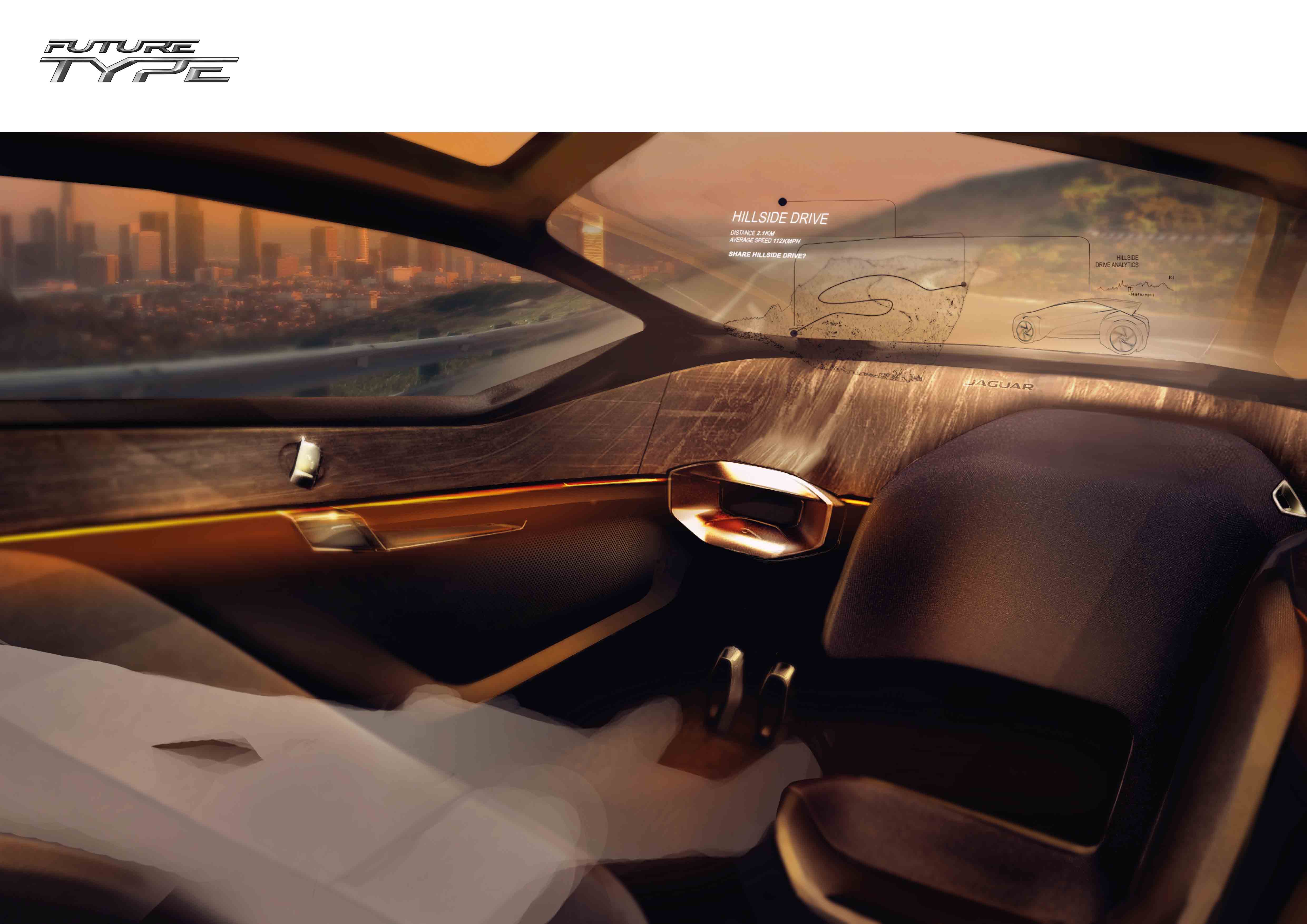 Jaguar Future Type interior