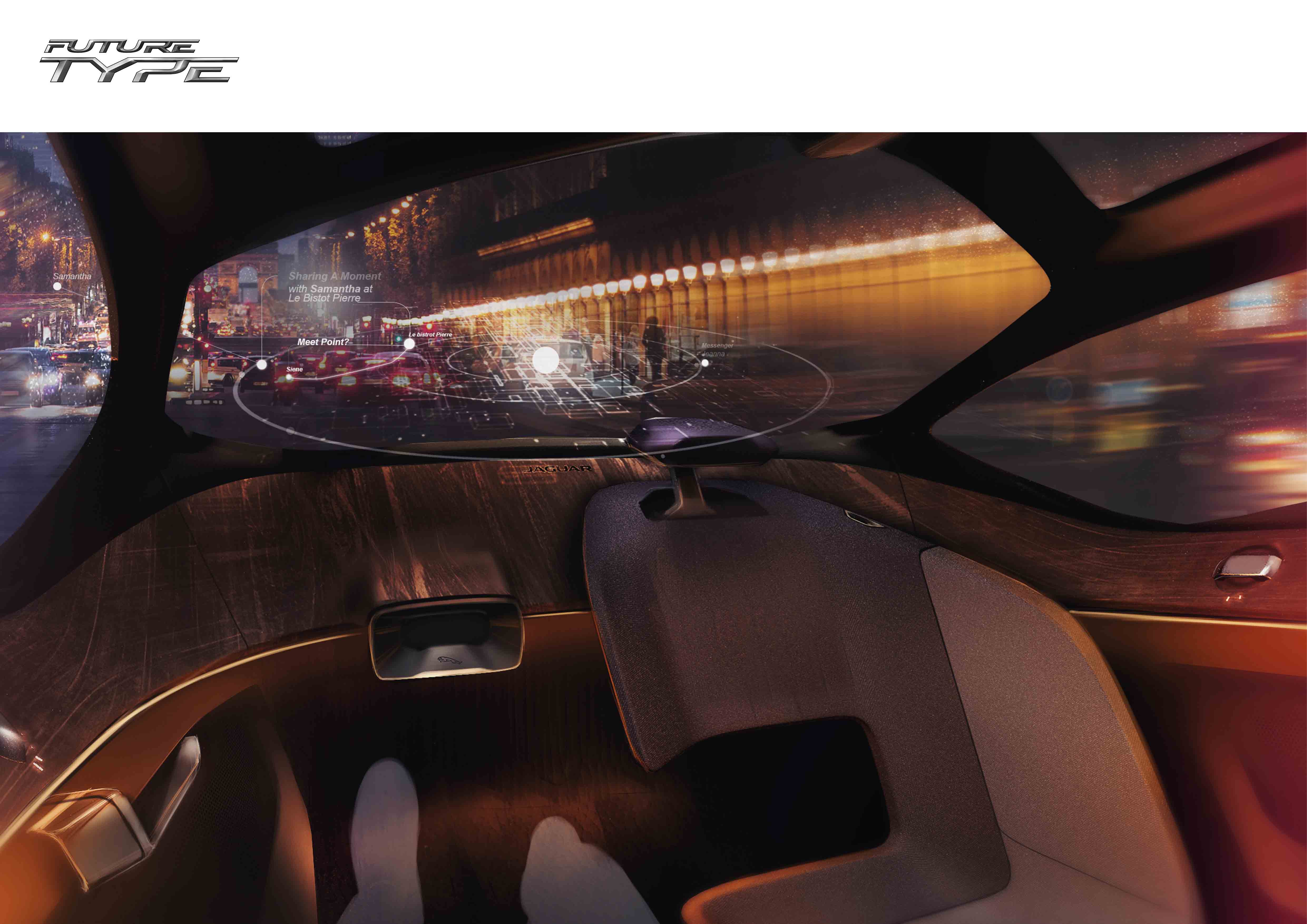 Jaguar Future Type interior