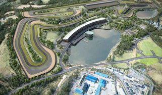 Lake Torrent race circuit