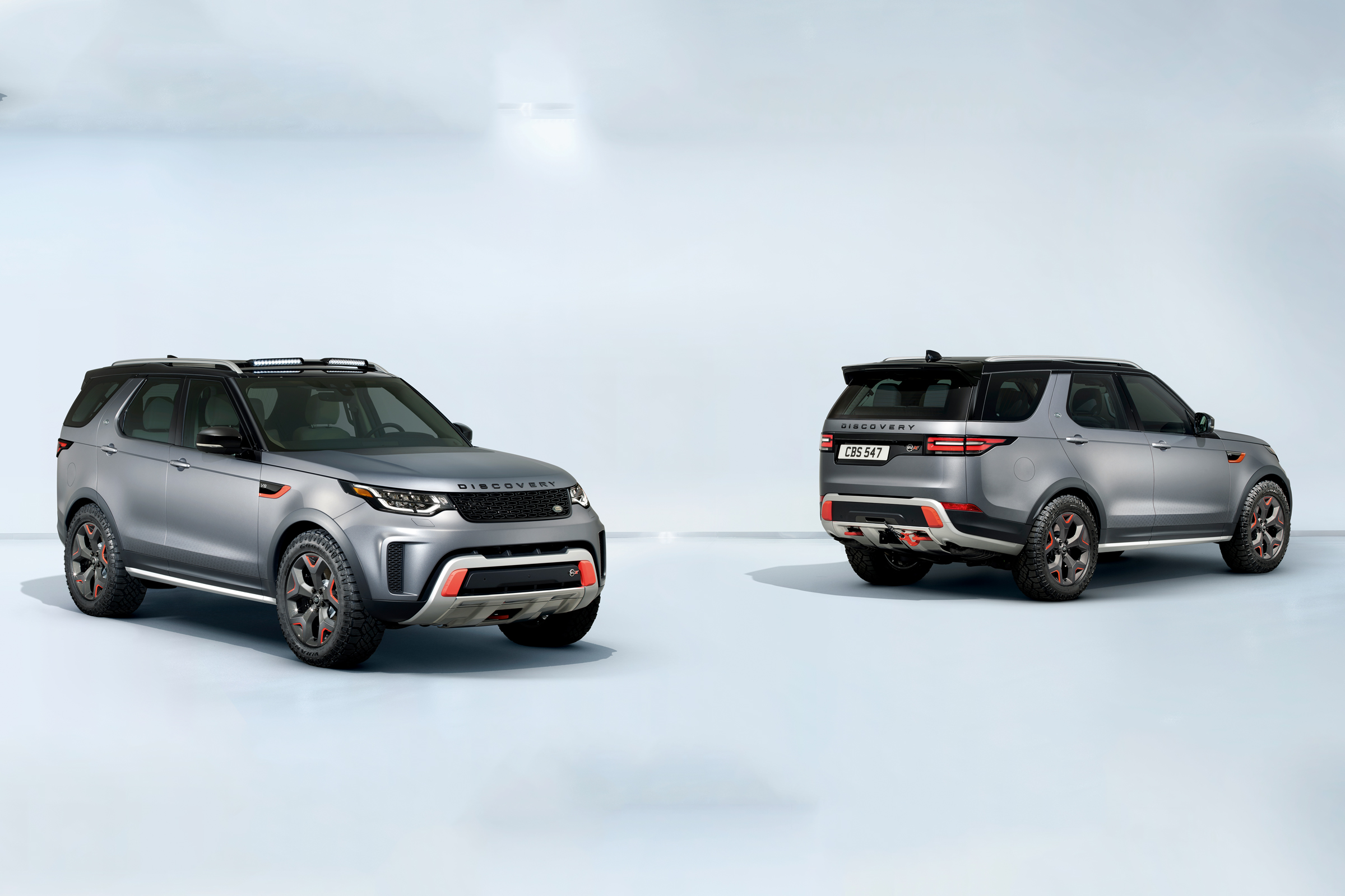 land rover discovery svx front/rear