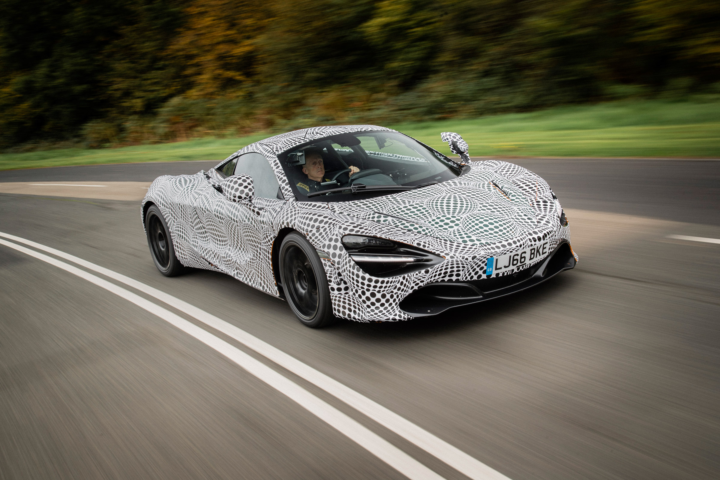 McLaren BP23 test car