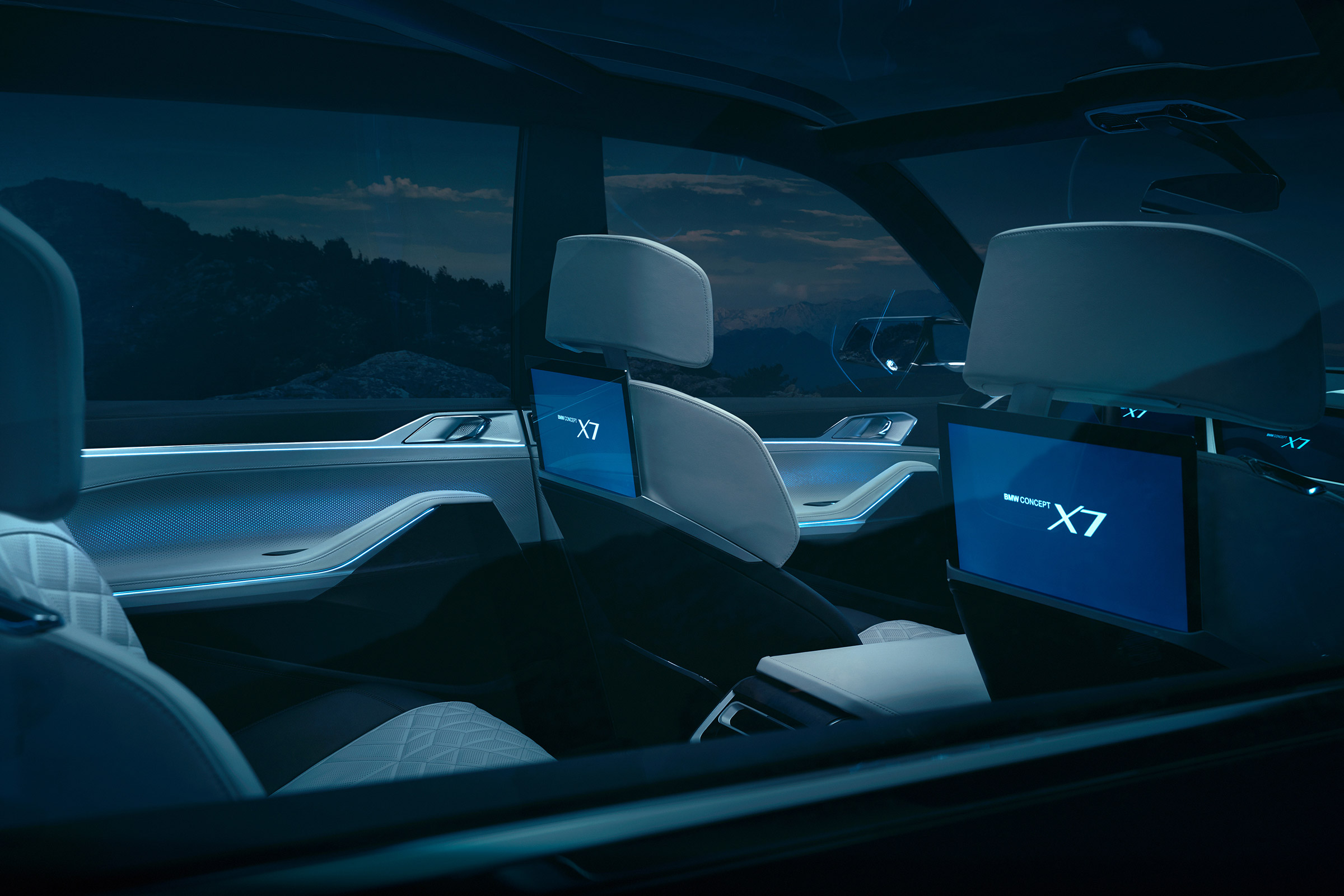 BMW X7 Concept - cabin