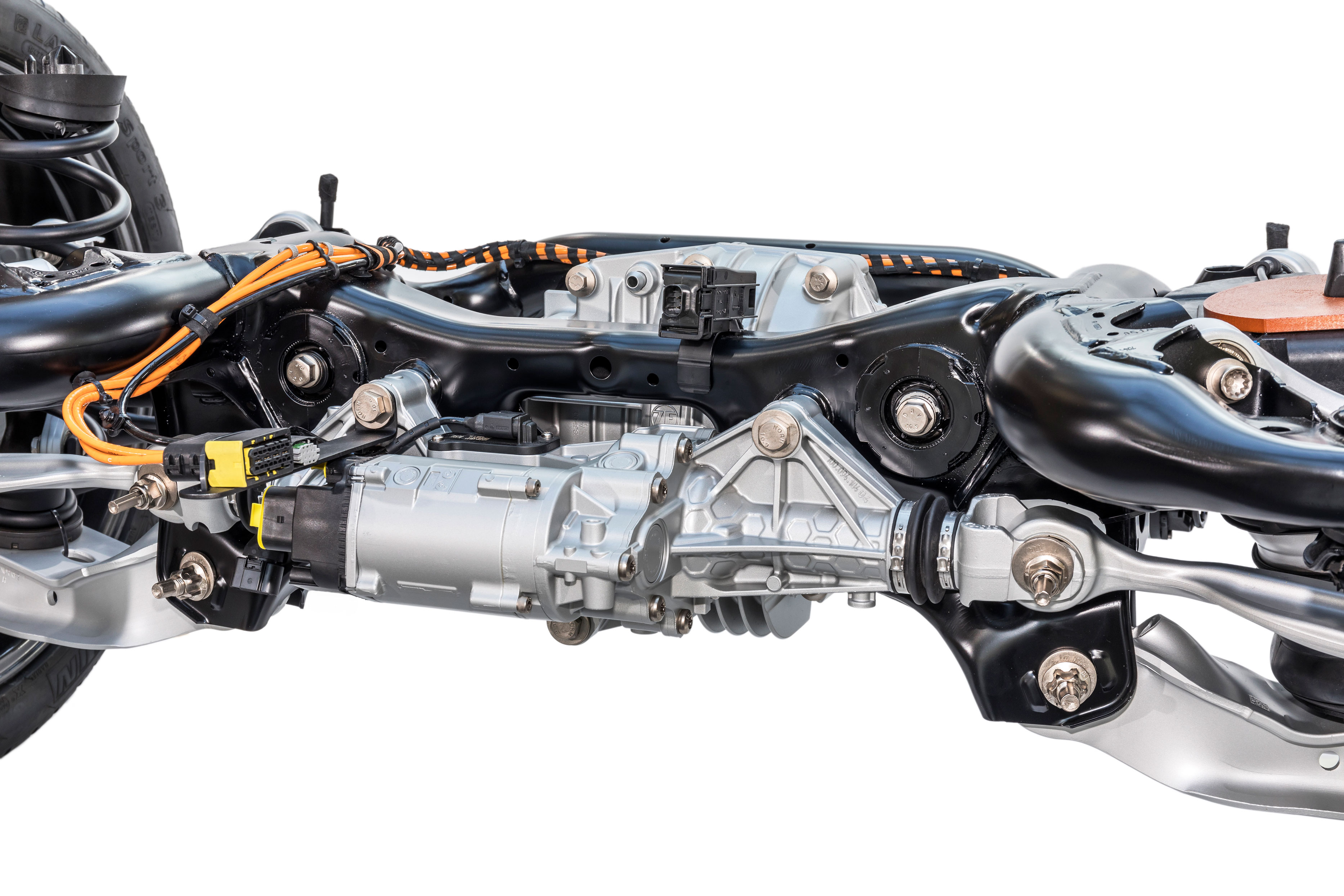 Rear-wheel steering for 2018 Porsche Cayenne