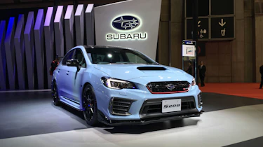 Subaru WRX STI S208 - live front