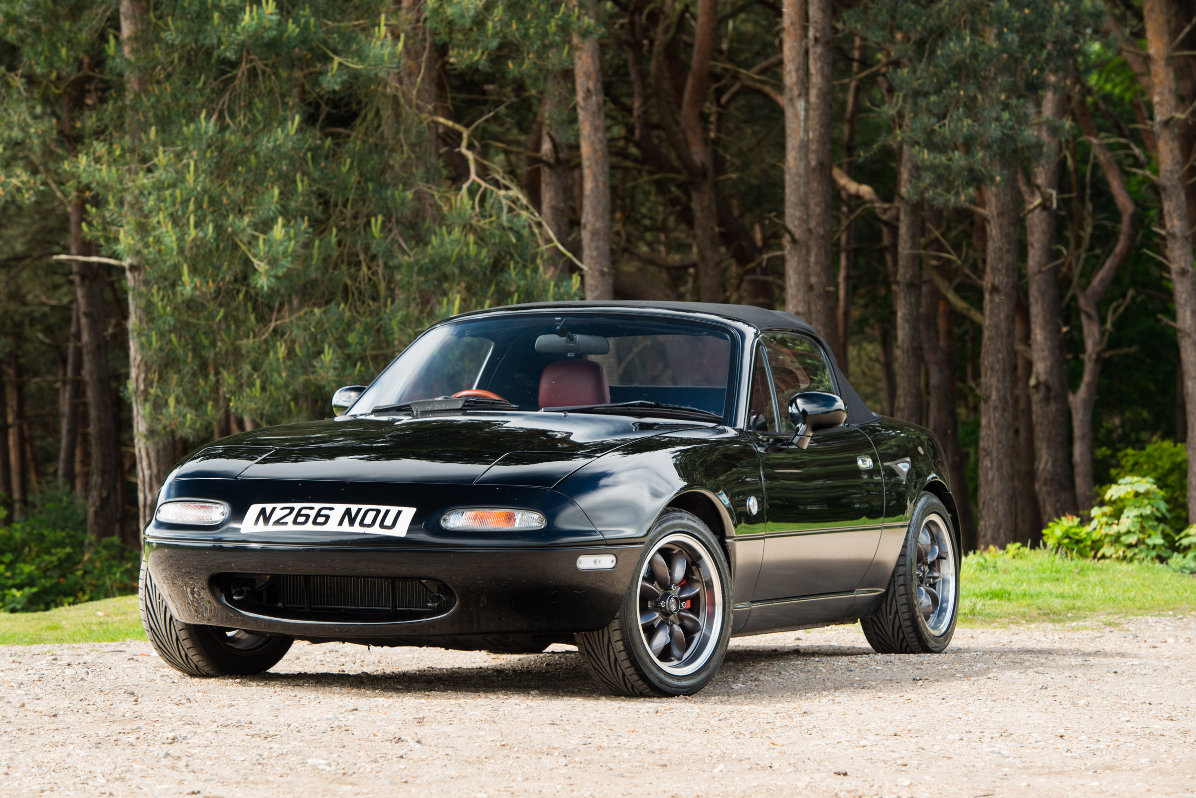 Mazda MX-5 Rocketeer front three quarters