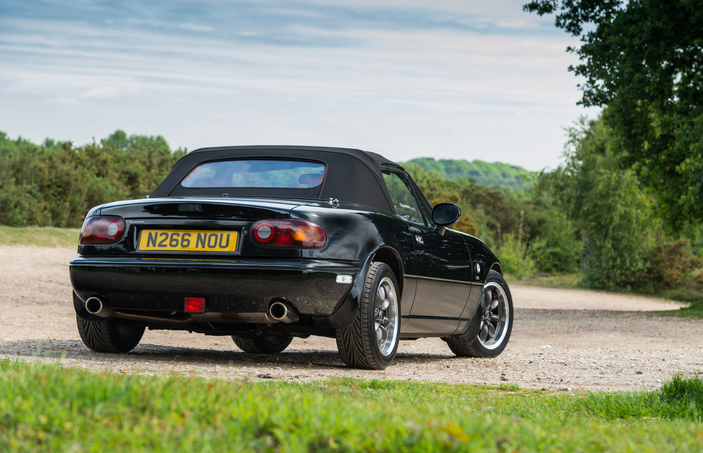 Mazda MX-5 Rocketeer rear three quarters