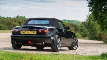 Mazda MX-5 Rocketeer rear three quarters