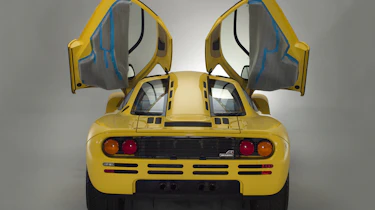 McLaren F1 - rear, doors up