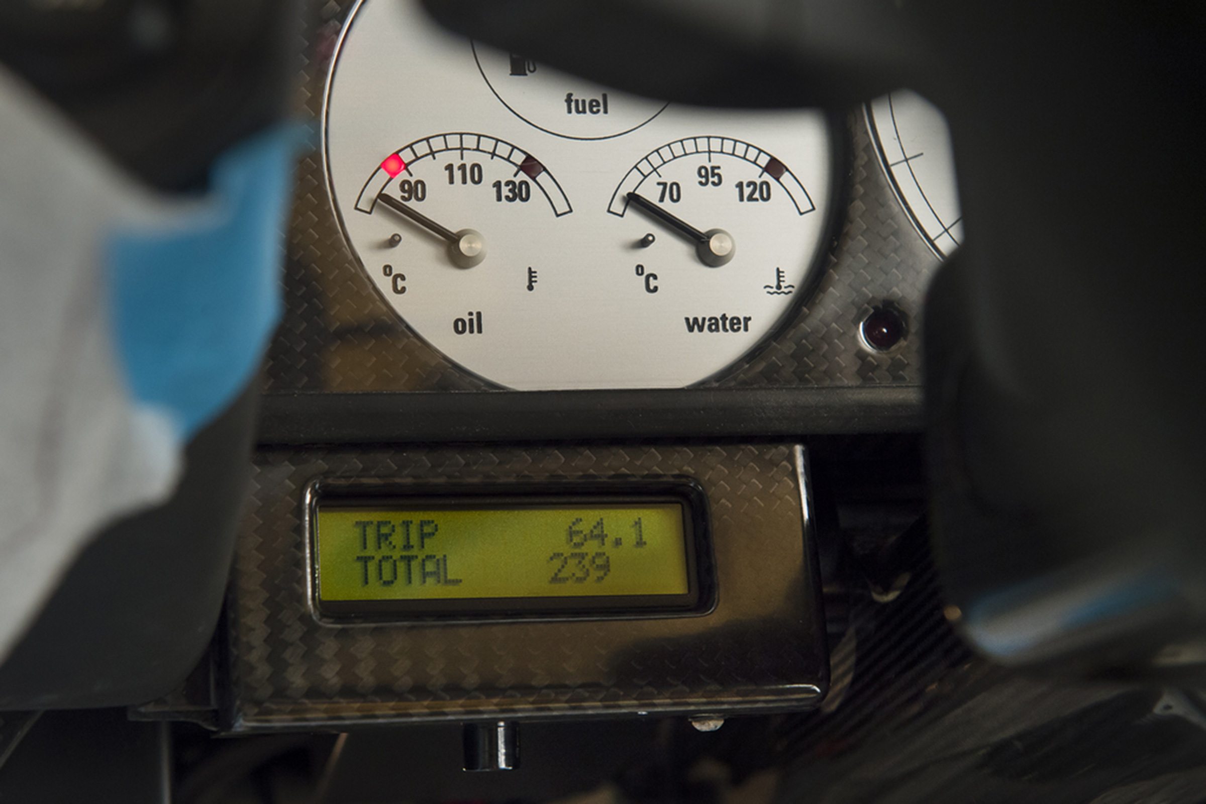 McLaren F1 - odometer