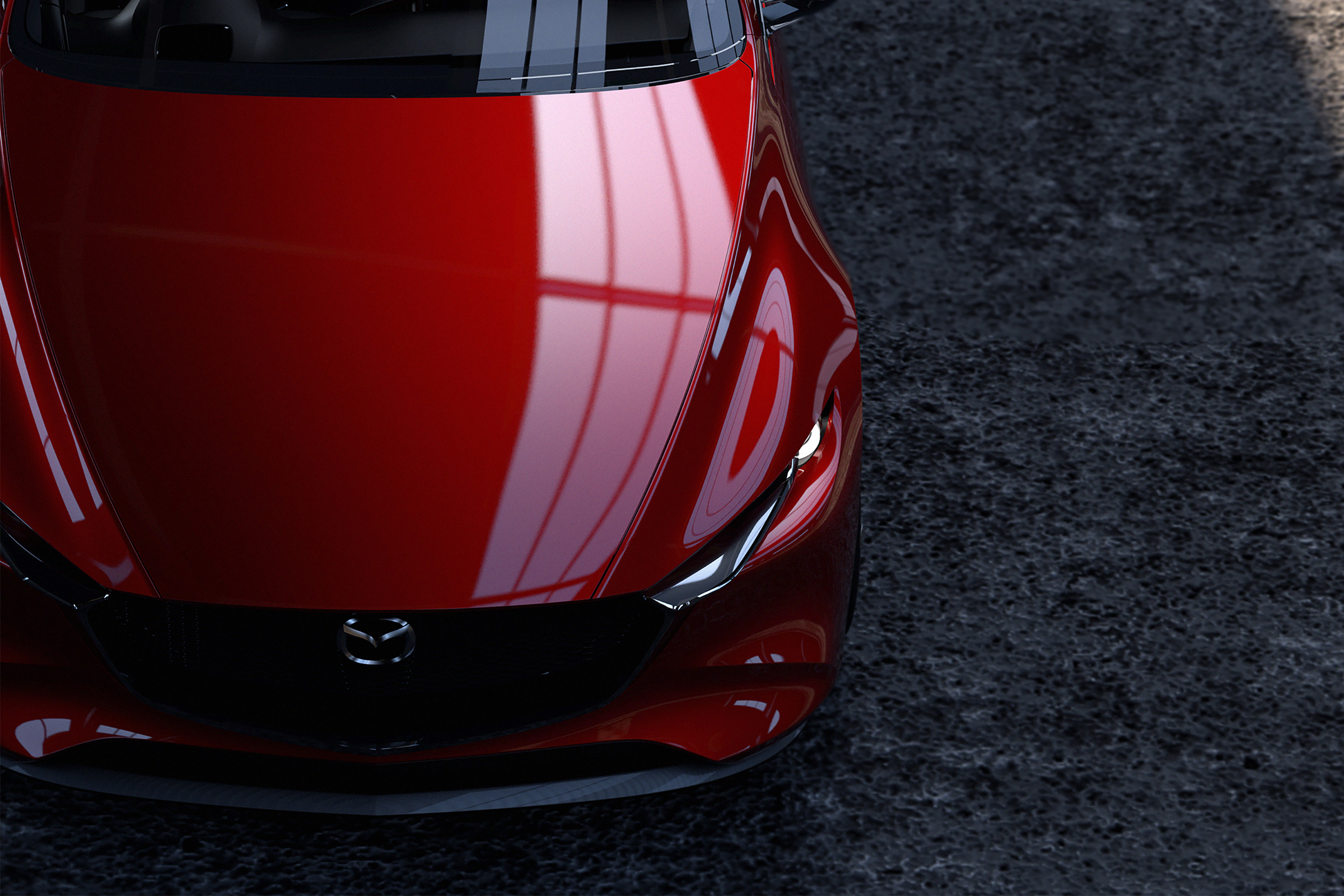 Mazda Kai Concept – front profile
