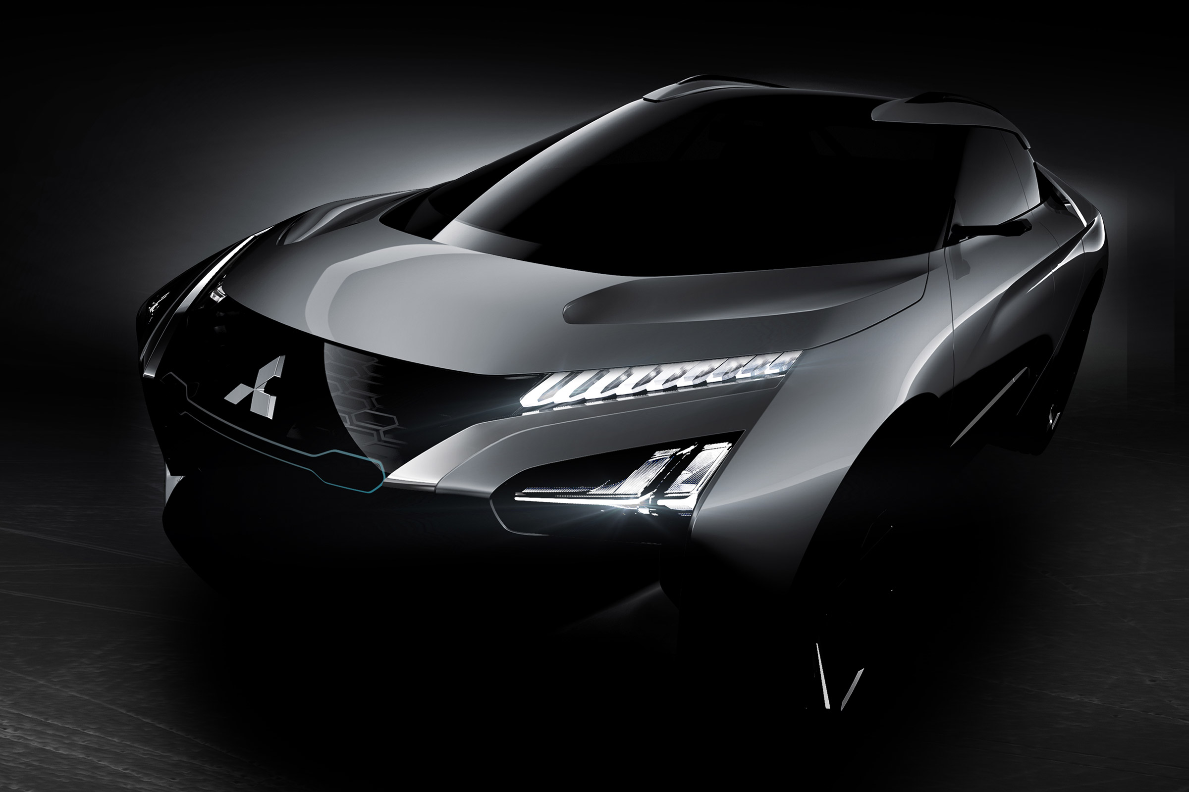 Mitsubishi e-Evolution concept front