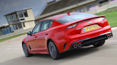 Kia Stinger GT-S UK - rear quarter
