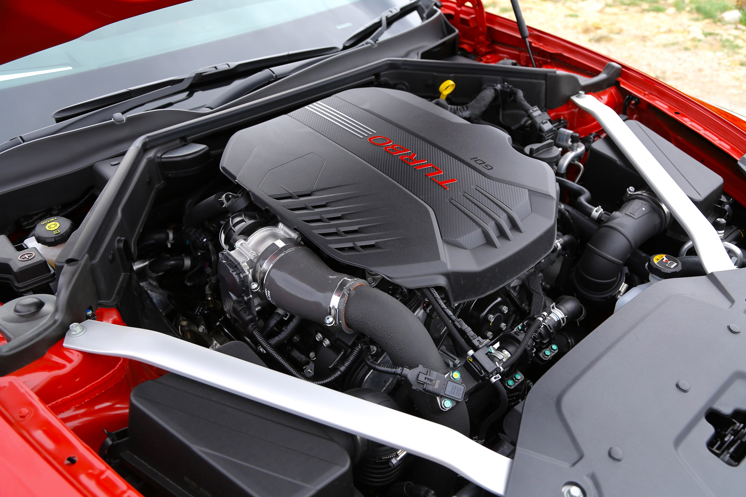 Kia Stinger GT-S UK - engine