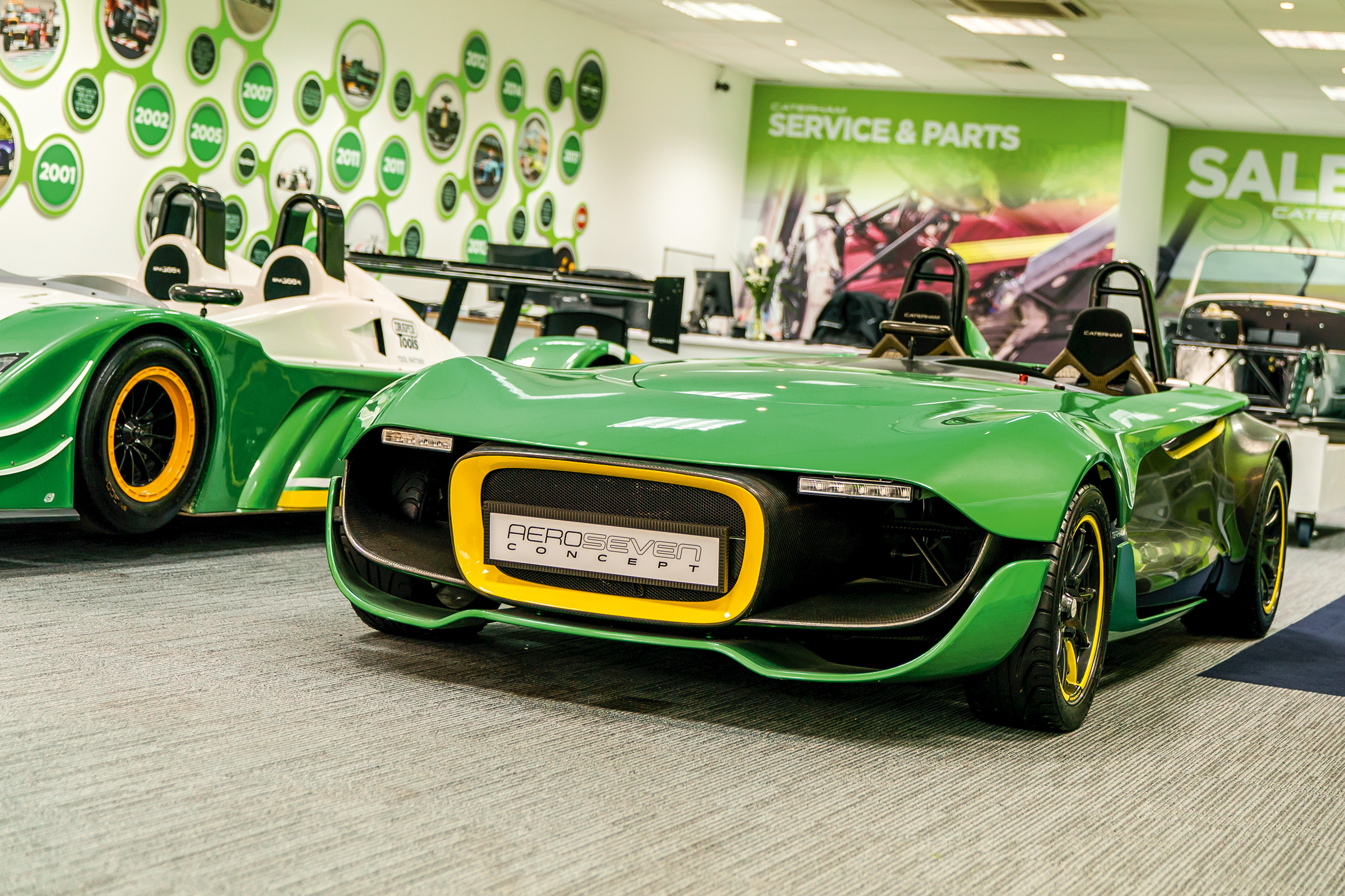 Caterham AeroSeven Concept sports car