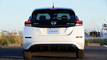 Nissan Leaf drive Japan - rear