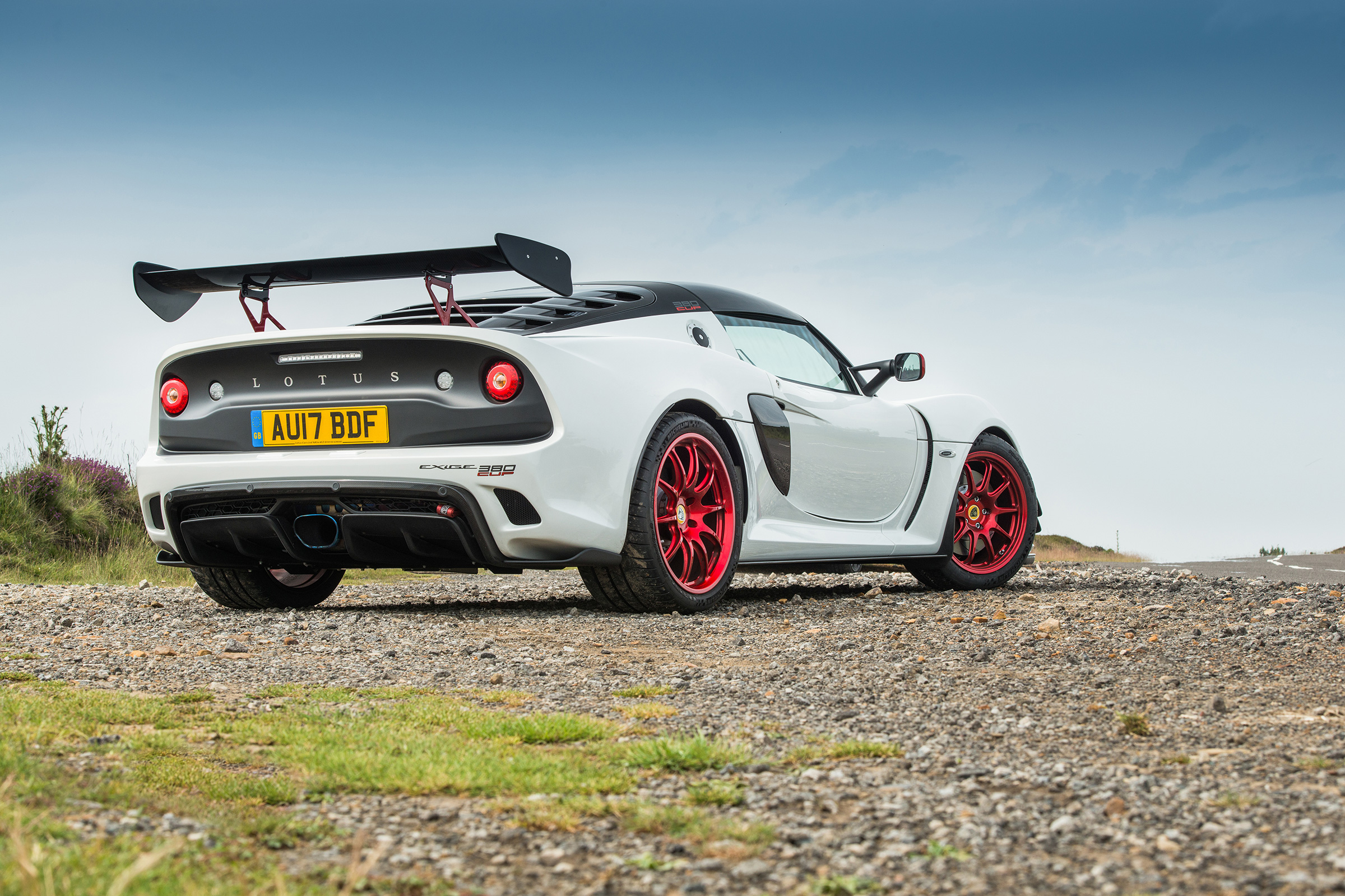 Lotus Exige 380 Cup - low rear quarter