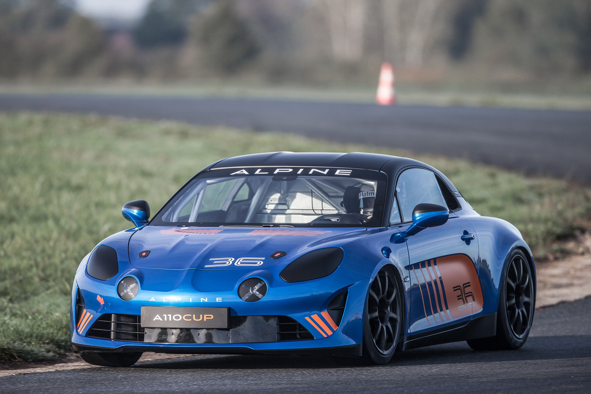 Alpine A110 Cup – front