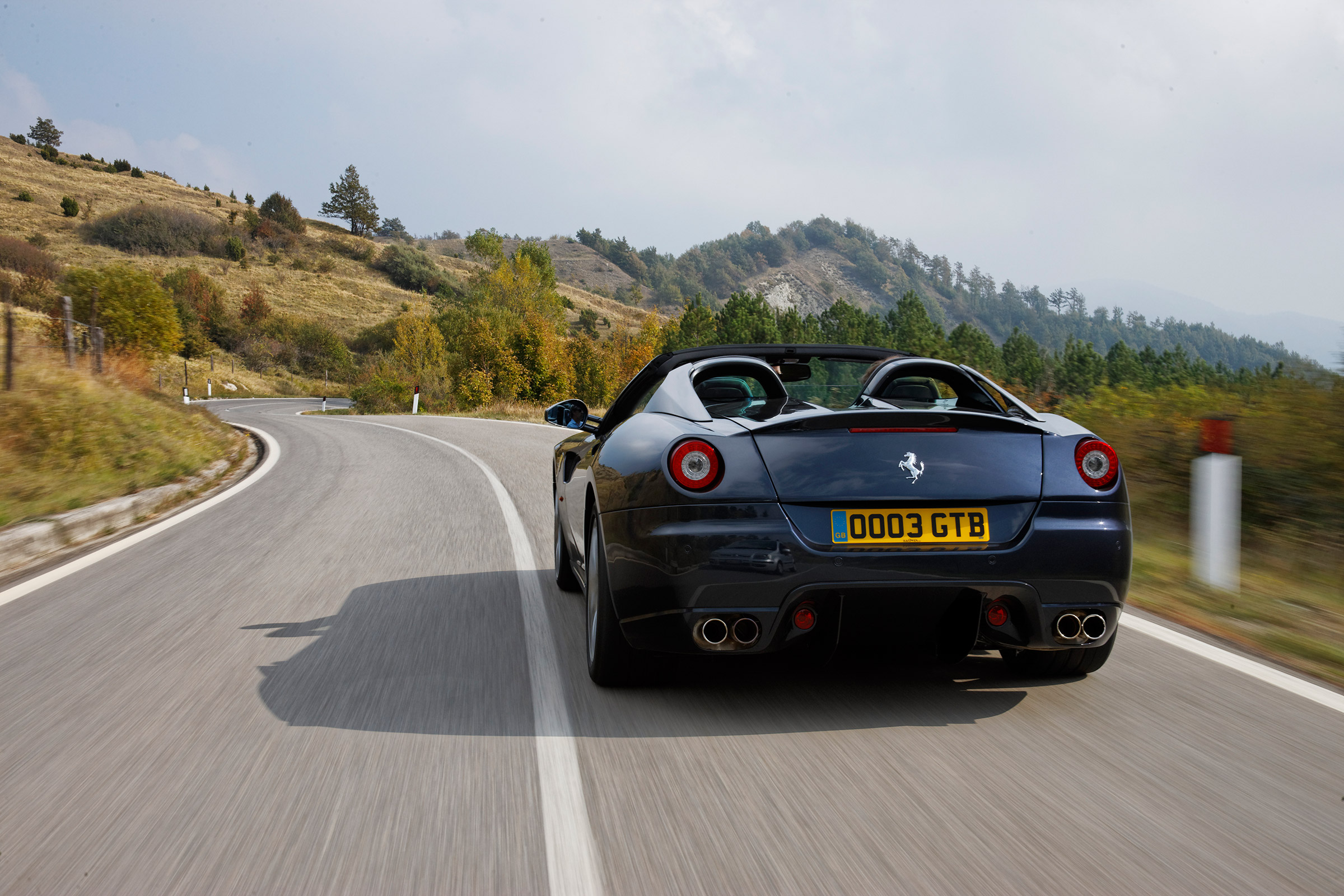 Ferrari 599 SA Aperta - rear