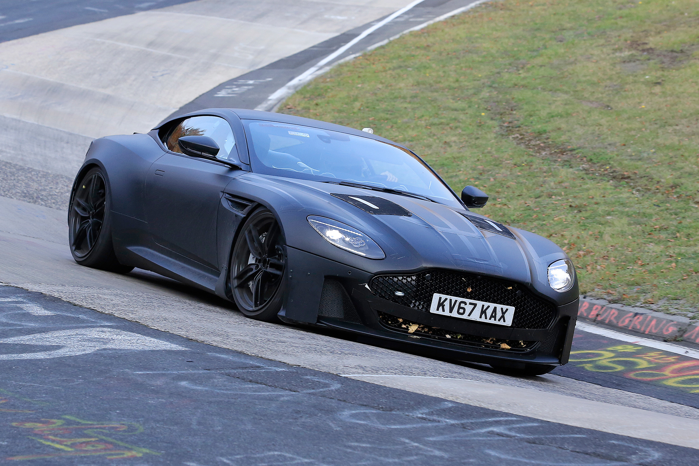 Aston Martin Vanquish Nurburgring – front quarter