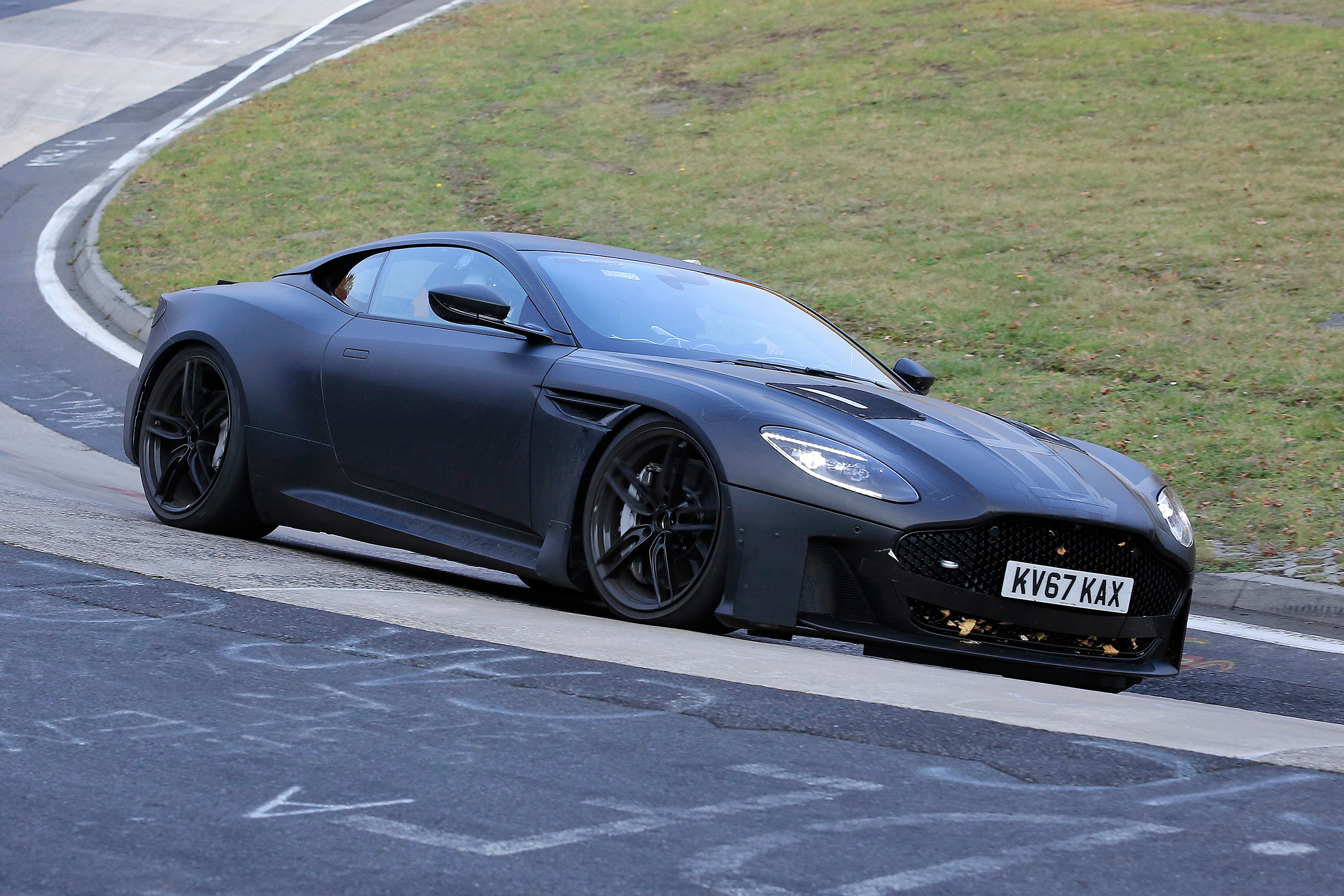 Aston Martin Vanquish Nurburgring – front quarter