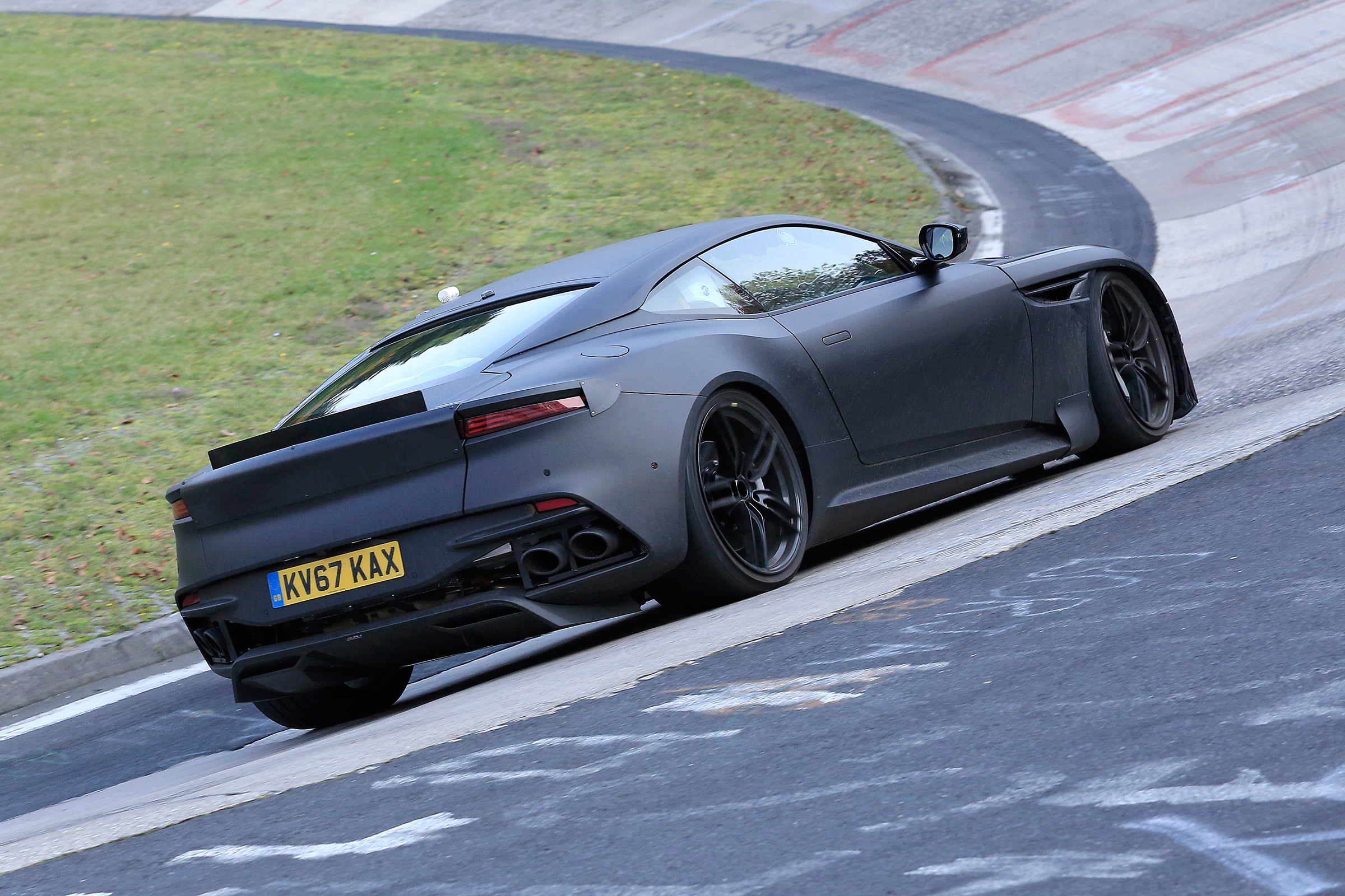 Aston Martin Vanquish Nurburgring – rear three quarter