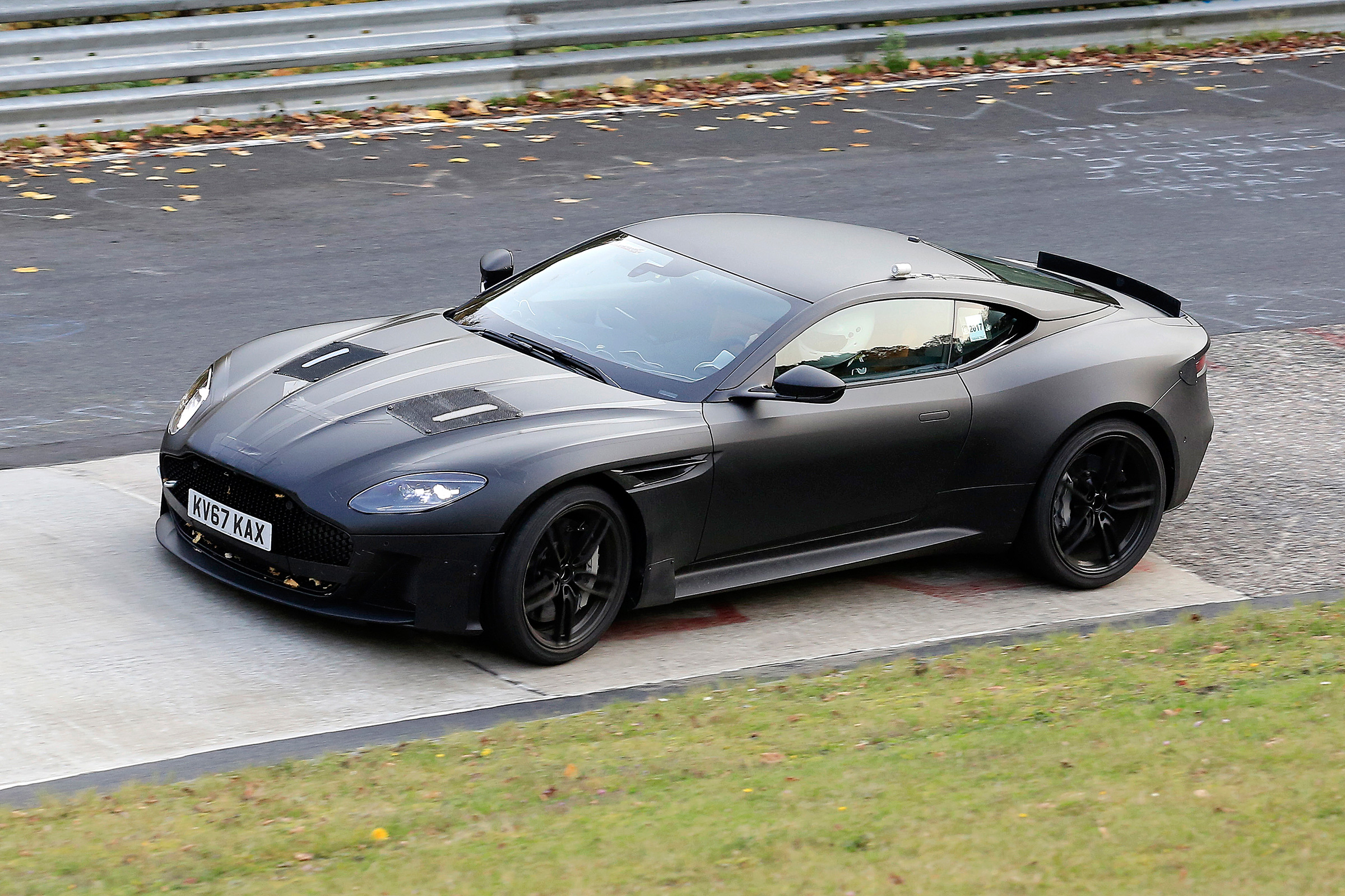 Aston Martin Vanquish Nurburgring – top shot