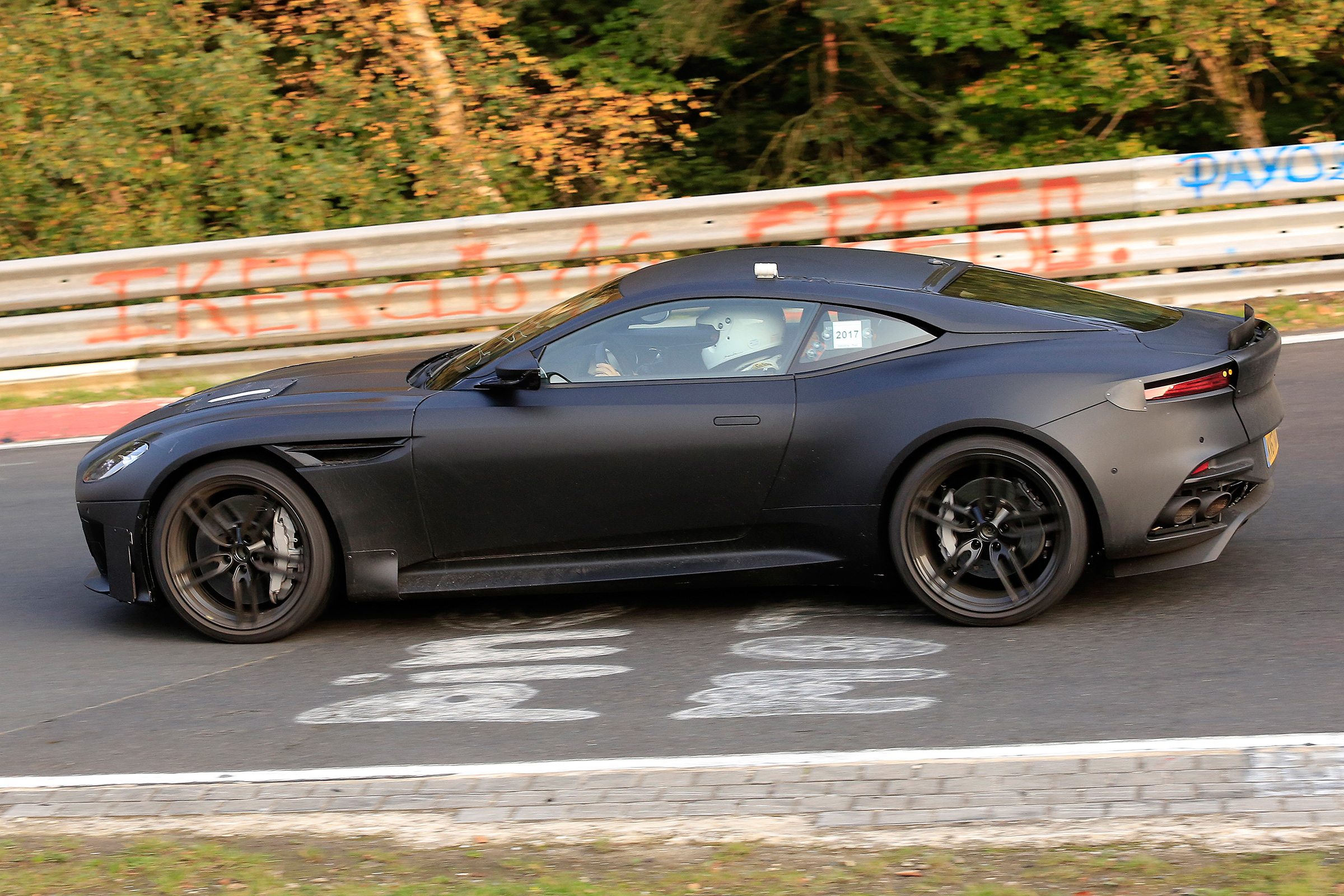 Aston Martin Vanquish Nurburgring – side