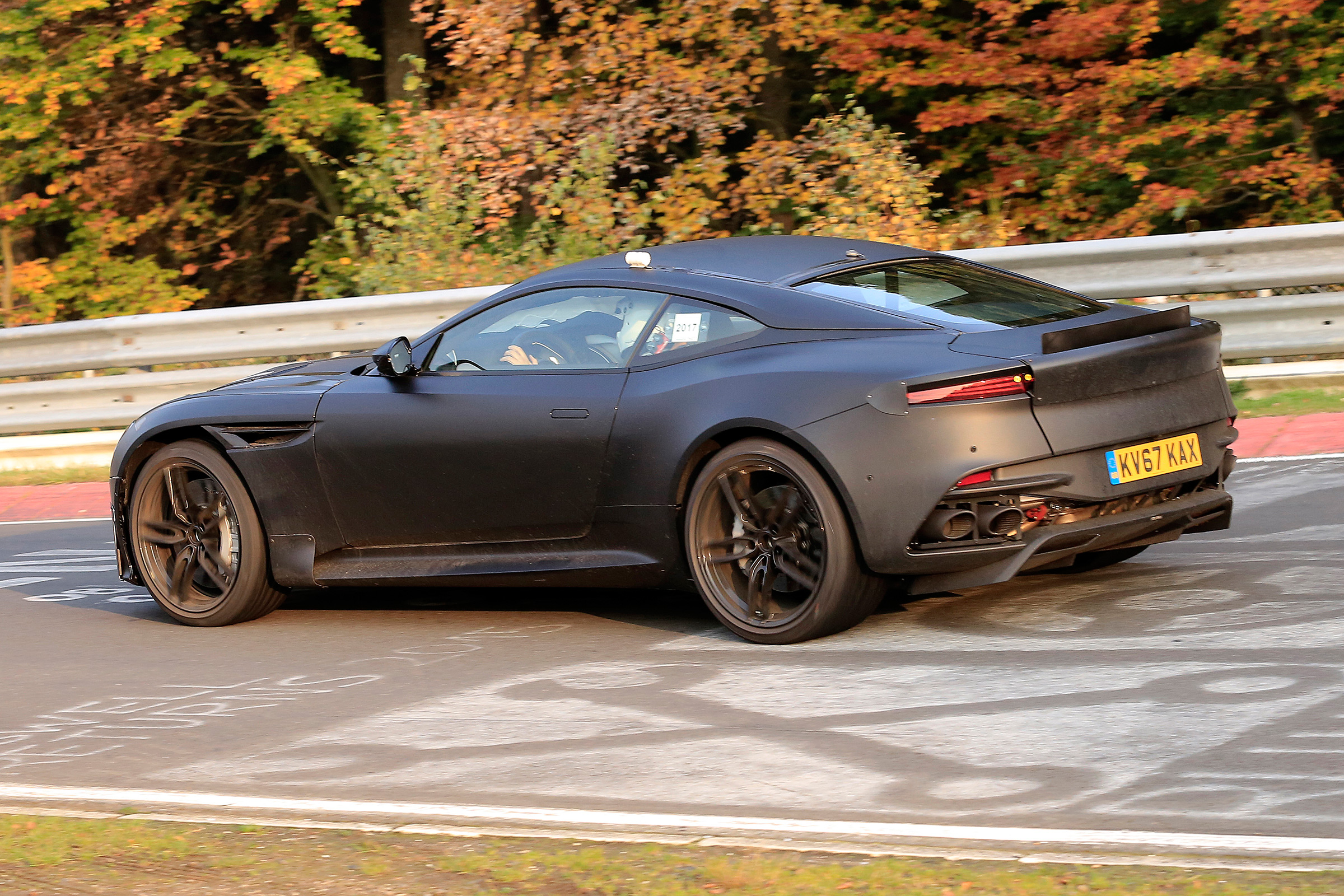 Aston Martin Vanquish Nurburgring – rear quarter