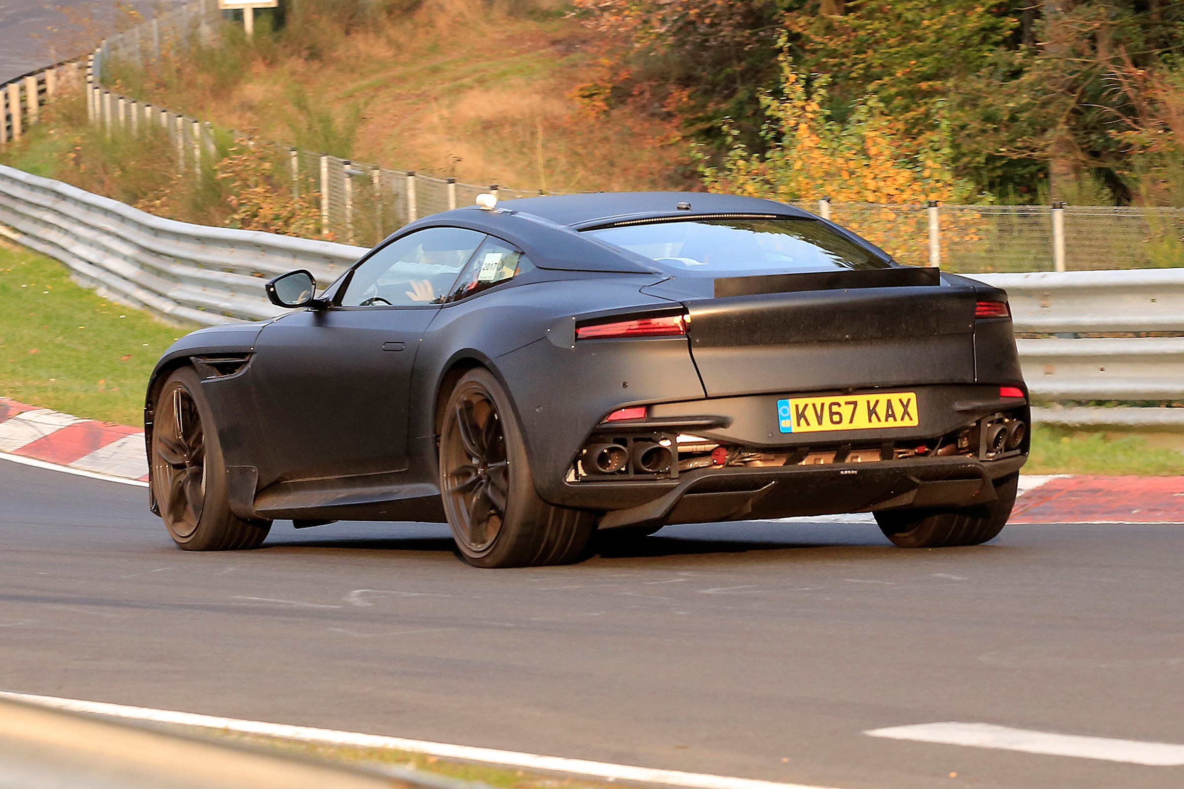 Aston Martin Vanquish Nurburgring – rear three quarter