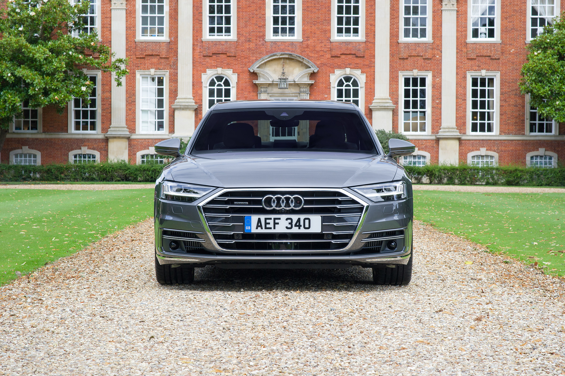 Audi A8 UK - front