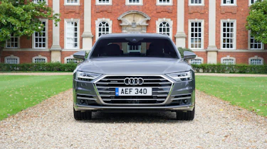 Audi A8 UK - front