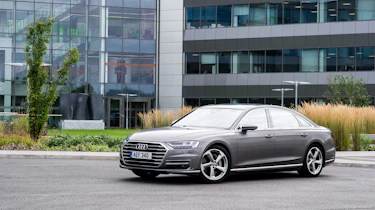 Audi A8 UK - front quarter