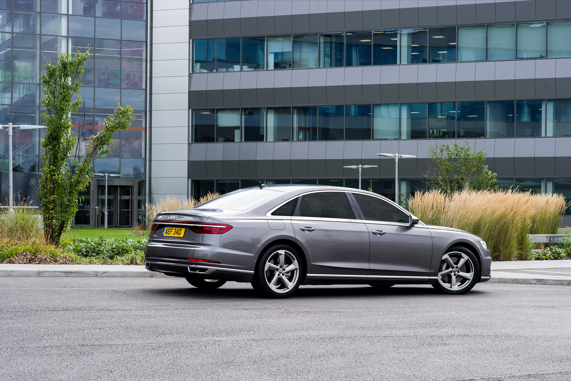 Audi A8 UK - rear quarter static