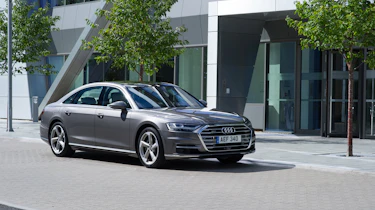 Audi A8 UK - front quarter