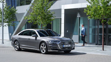 Audi A8 UK - front quarter