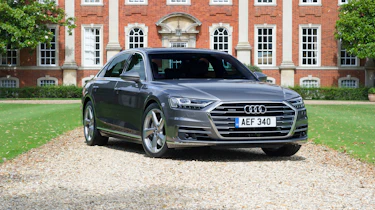 Audi A8 UK - front quarter