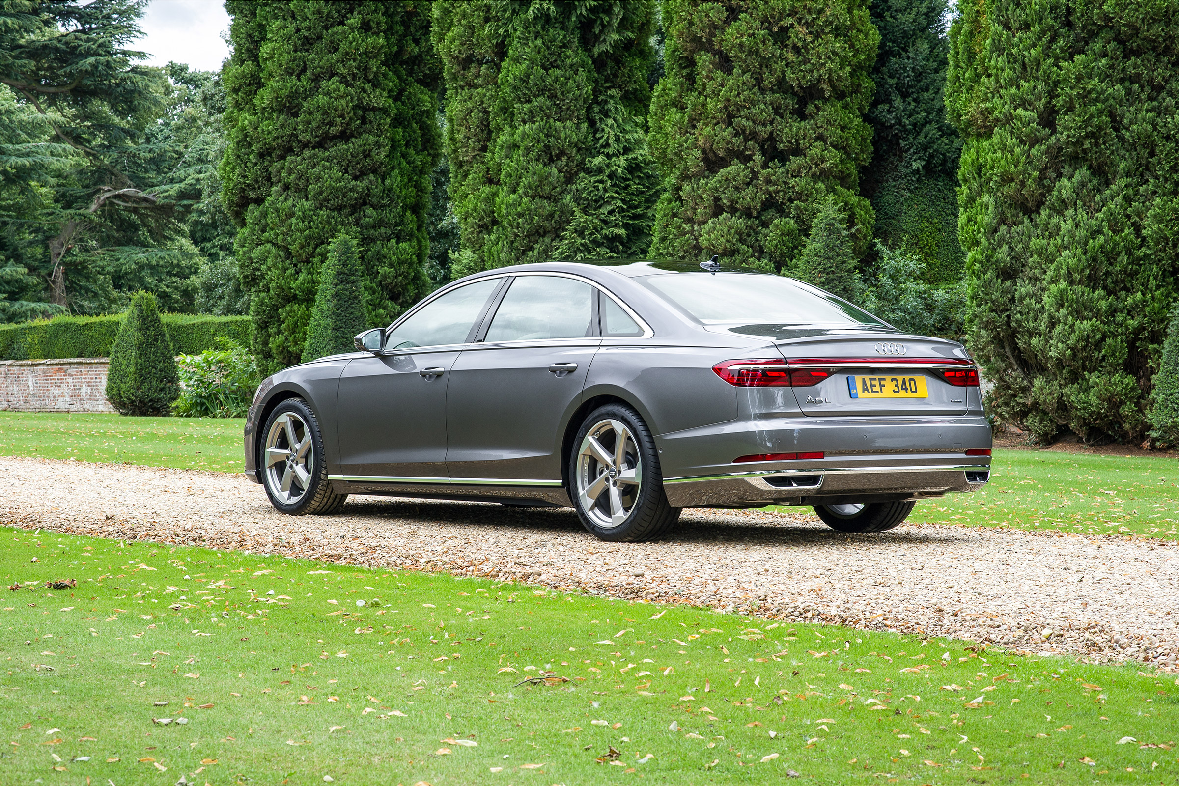 Audi A8 UK - rear quarter static